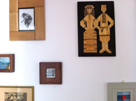 Ein kleiner Teil meiner Bildersammlung im Flur