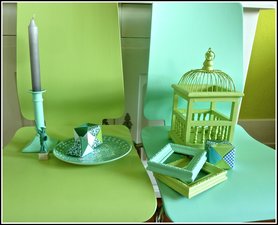 Diy---Farben selbst gemischt und Altes verschönert---