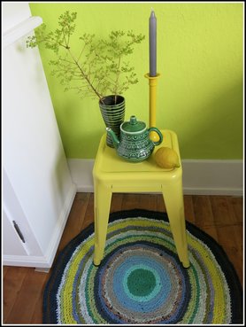 Neue Flohmarktfreuden----in wundervollen Sommerfarben.