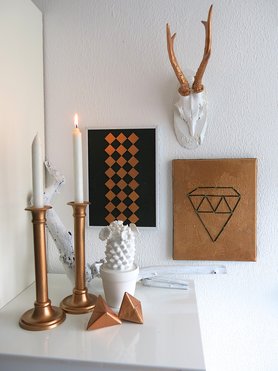 Diy Bilderwand im Advent
