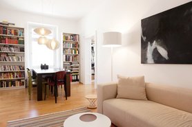 Esszimmer und Wohnzimmer