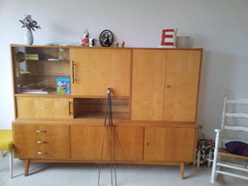 Mein erstes Wohnzimmer - 50er Jahre Schrank!