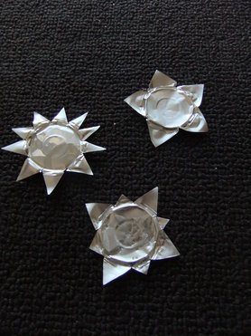 Teelichthausverwurstung für Dekozweig oder sonstiges Gedöns