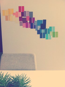Unsere neue Wanddeko