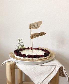 Kuchen zur diamantenen Hochzeit