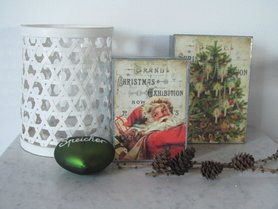 Es weihnachtet auch im Eingang...