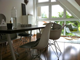 Erst essen, dann schaukeln