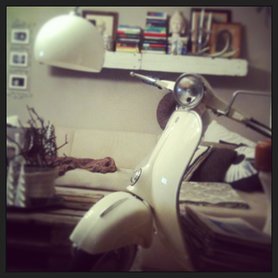 vespa darf nicht frieren ;-)