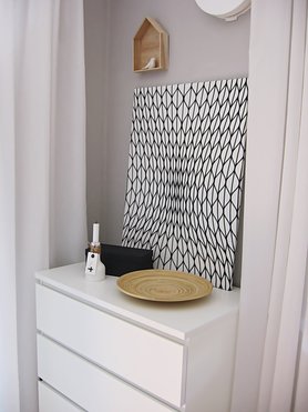 Kommodenecke im Schlafzimmer