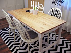 Essplatz mit Teppich 