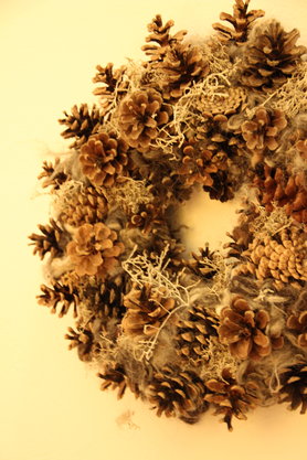 ...und noch ein Kranz für die Wand