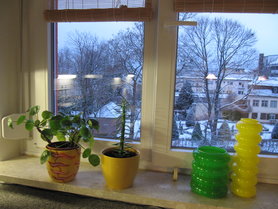 Vasen für die ersten Frühlingsblumen