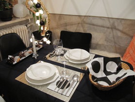 Weihnachten mal in schwarz/weiß