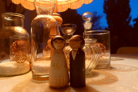 Hochzeitstortenfiguren