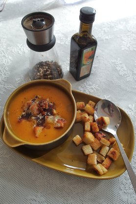 Kürbissuppe