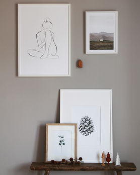 Neue Wandfarbe, neue Bilder,