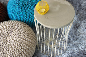 DIY Beton-Tischplatte