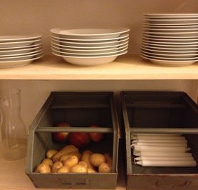 Flohmarktfund vom Wochenende - Stapelboxen aus Eisen