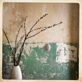 Marimekko-inspiriertes Ei