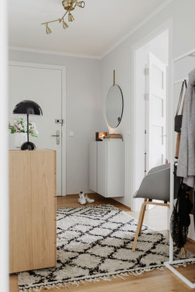 Mein Flurbereich ist hell