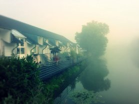 Herbstwetter im April