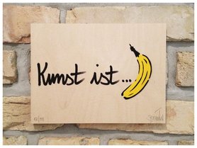 Kunst ist Banane