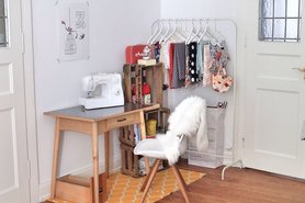 Kleine, aber feine Nähecke