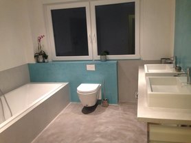 Einblicke ins noch -nicht ganz fertige-Badezimmer