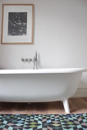 Neuer Teppich-große Freude