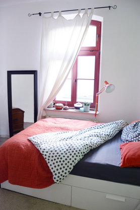 Das neue Schlafzimmer wird langsam ....