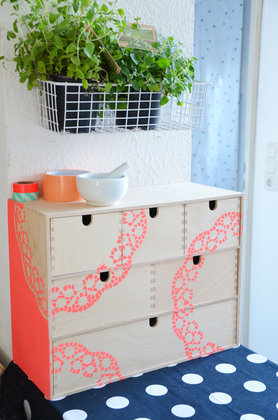 DIY mit Tortenspitze