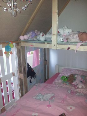 Haus von innen  (noch nicht ganz fertig)