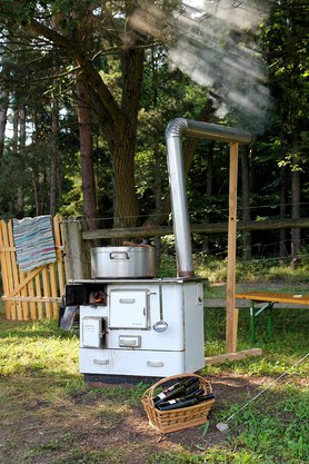 Kochen im Wald