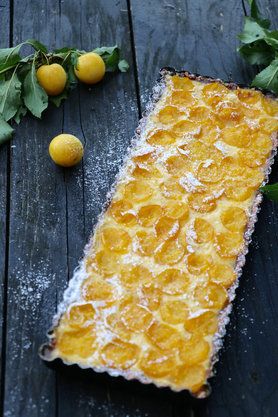 Mirabellen-Vanille-Tarte