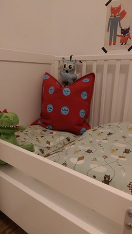 DIY Kartoffelstempel-Kissen 