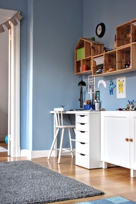 Hellblau im Kinderzimmer. 💙