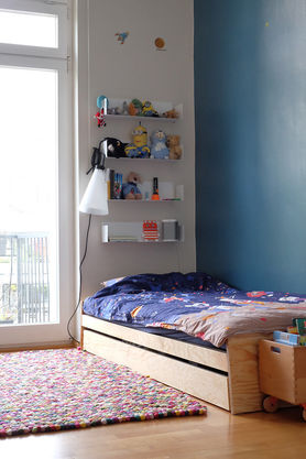 Die Kleinkind-Elemente im Zimmer