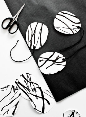 Ostereier aus Papier