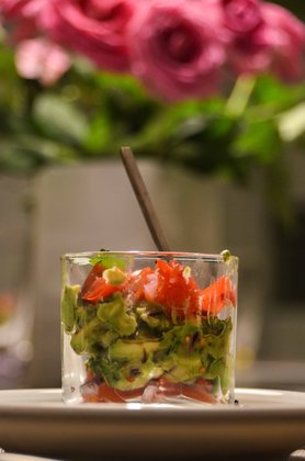 Avocado, Koriander, Tomate & Chilli