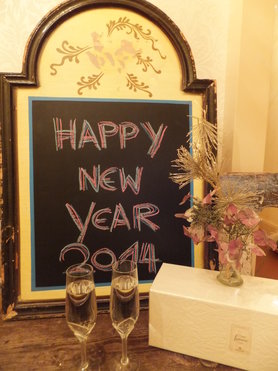 Ein kreatives 2014 wünscht euch Louisundisabella