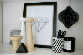 Geschliffene Rohdiamanten