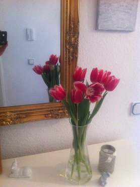 der Flur braucht natürlich auch Frühlingsfeeling