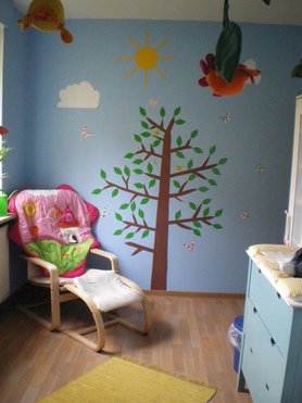 Wandgestaltung Kinderzimmer