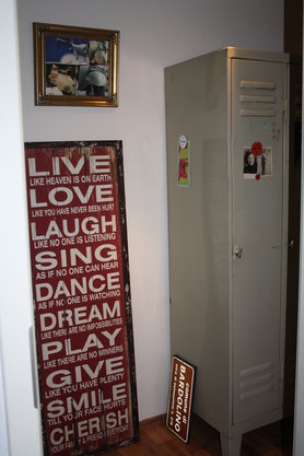 Kleiner Bruder, Spinde kann man nicht genug haben!