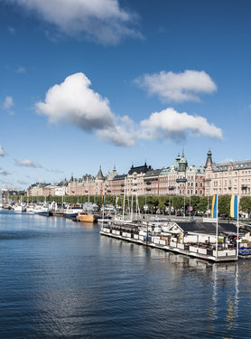 sonniges Stockholm