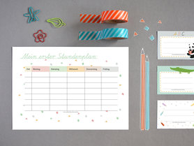 DIY Stundenplan