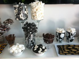 Candybar zur Black & White Party