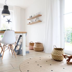 Naturtöne und weiß 