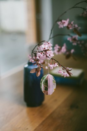 Ostereier aus Papier die Zweite