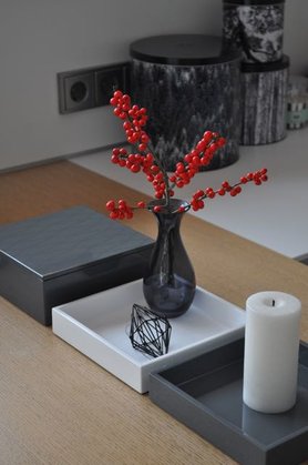 Adventsdeko in der Küche